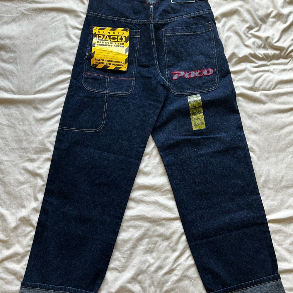 Men's Straight Jeans - Dark Blue
